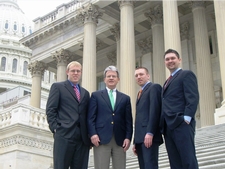 Dr. Coburn with the spring 2007 interns